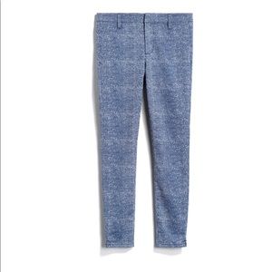 Printed skinny dress pant